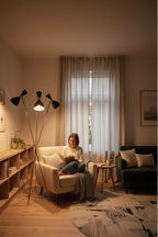 3 Arms Floor Light