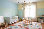 24 bulb, Multicolour Chandelier