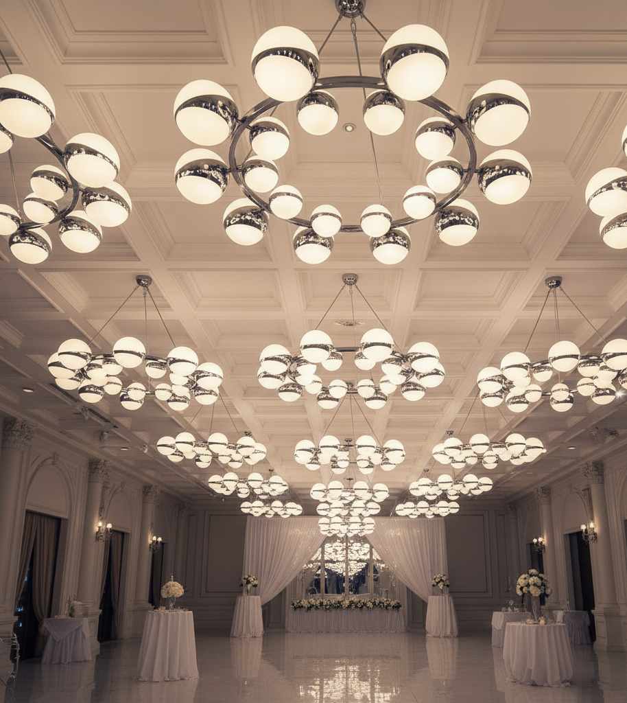 20 Globe Chandelier
