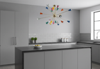 24 bulb, Multicolour Chandelier