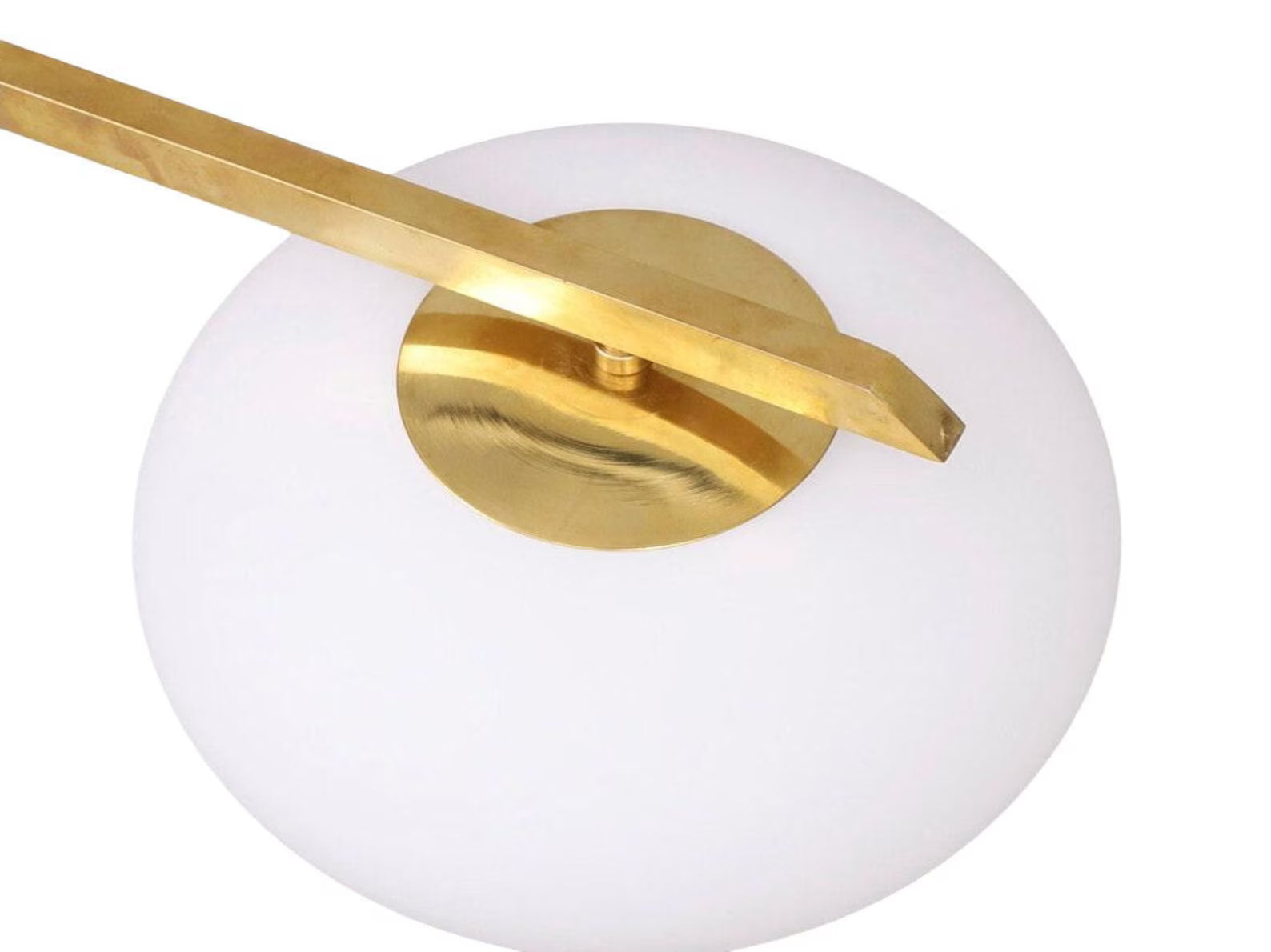 5 Light Globe Brass chandelier