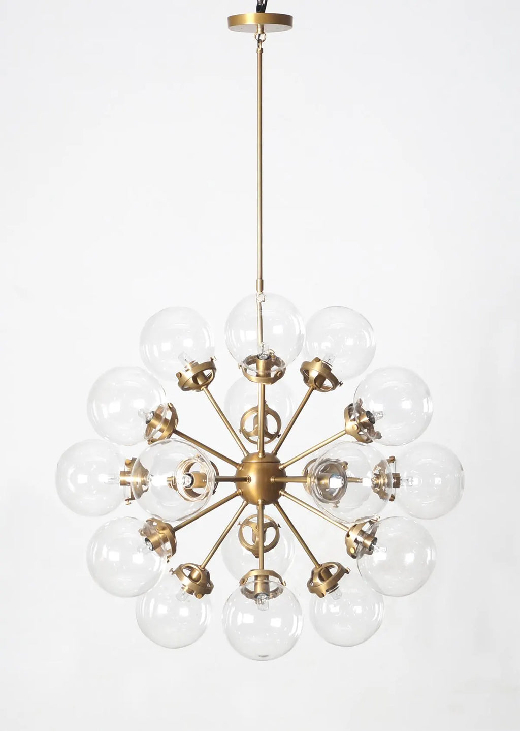 18 Light Brass Gorgeous Chandelier