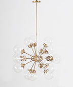 18 Light Brass Gorgeous Chandelier