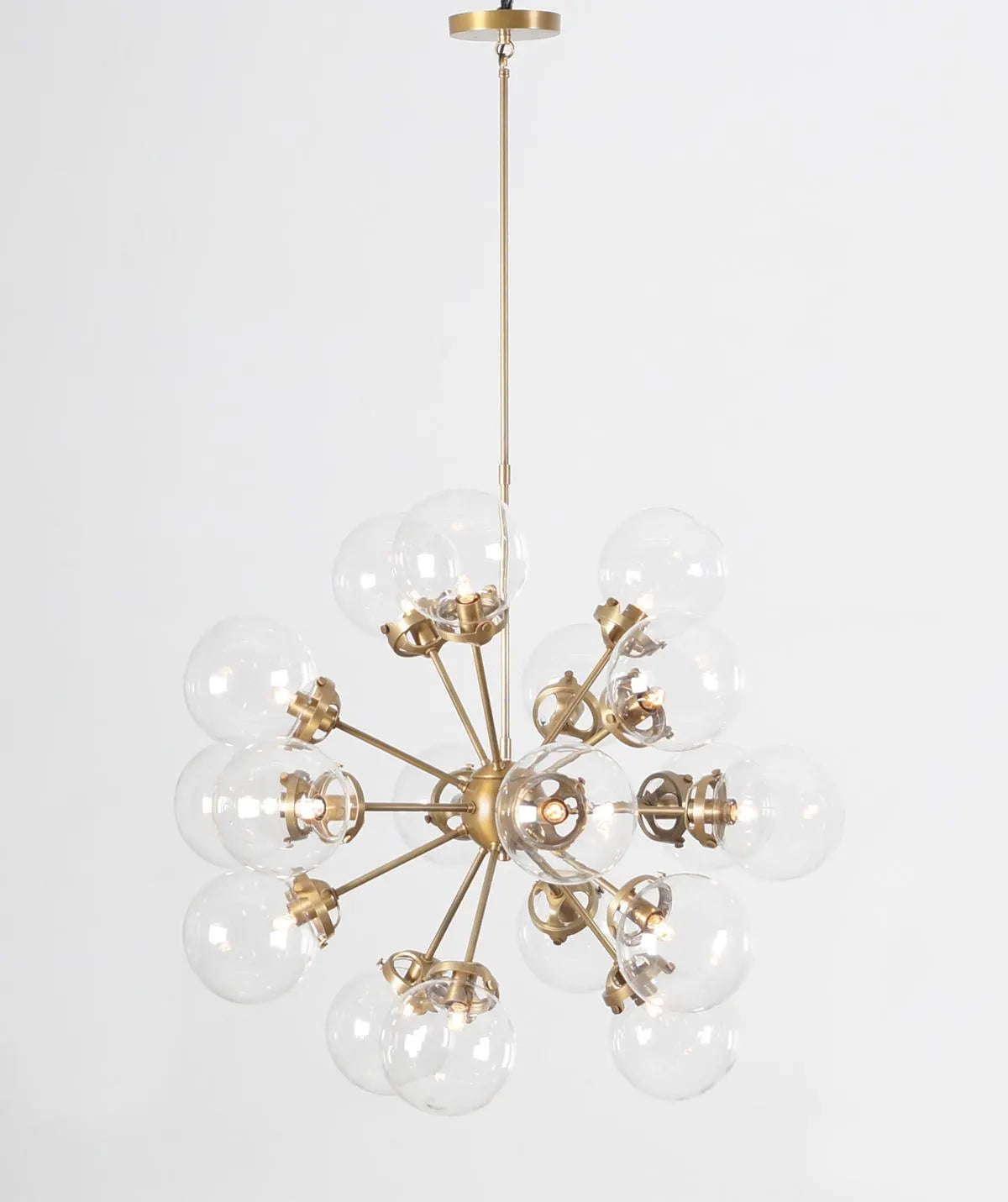 18 Light Brass Gorgeous Chandelier