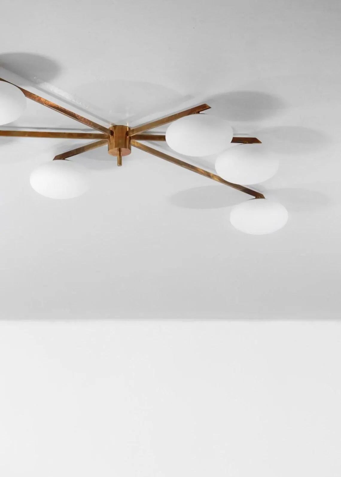 6 Globe Flush Mount Ceiling Light