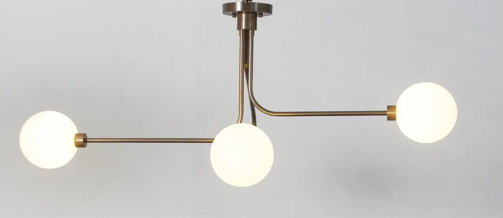 3 Globe Light Ceiling Pendant