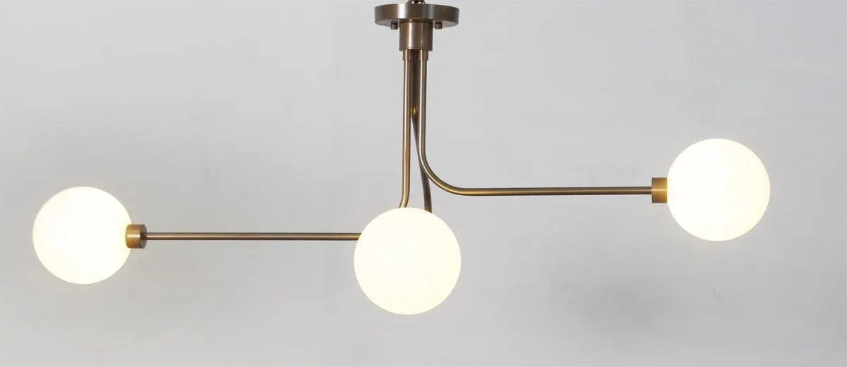 3 Globe Light Ceiling Pendant