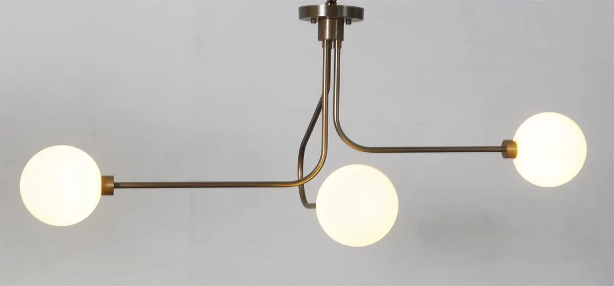 3 Globe Light Ceiling Pendant