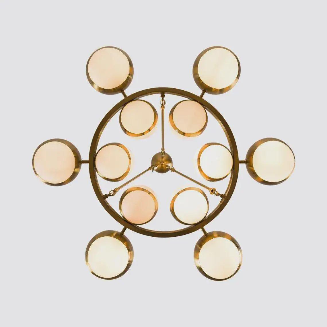 12 Globe Chandelier