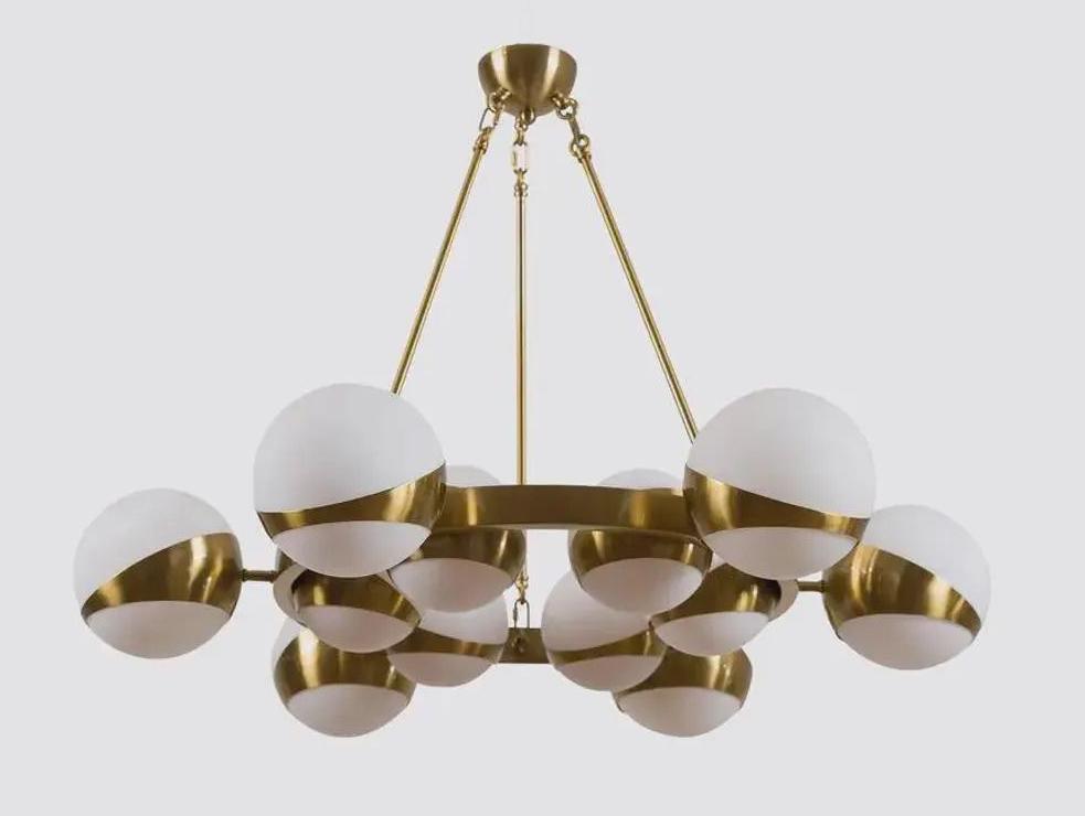 12 Globe Chandelier