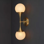 2 Globe Wall Lamp Light